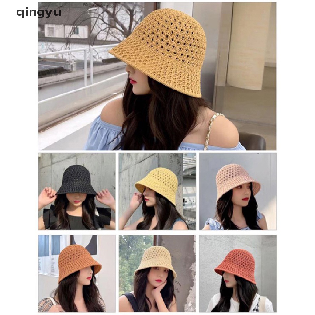 Nón Bucket Vành Rộng Chống Nắng Thời Trang Mùa Hè Cho Nữ