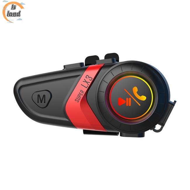 Tai Nghe Trùm Đầu Lx3 Tích Hợp Đèn Kết Nối Bluetooth 5.0 Giảm Tiếng Ồn Thông Minh Dùng Khi Lái Xe Mô Tô