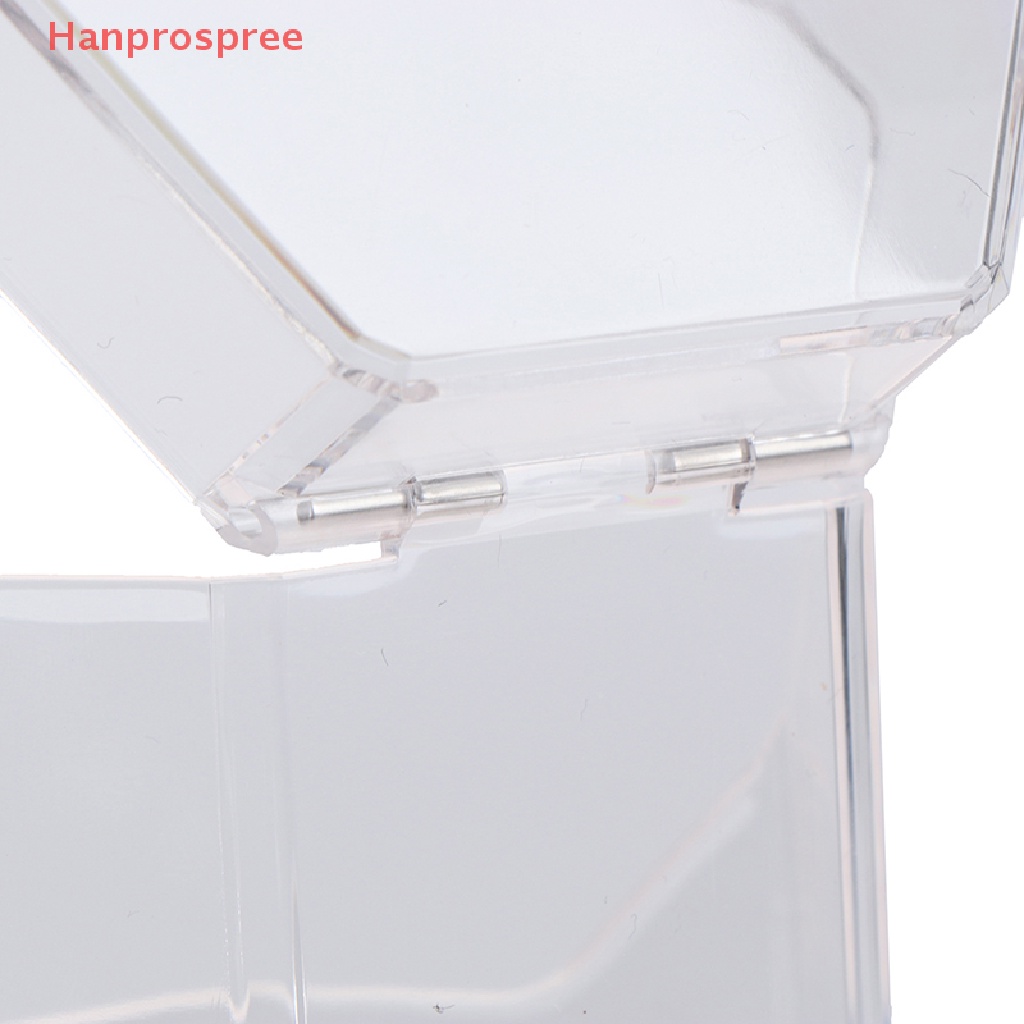 Hộp Đựng Cọ Trang Điểm Bằng Acrylic Trong Suốt Chống Bụi Tiện Dụng