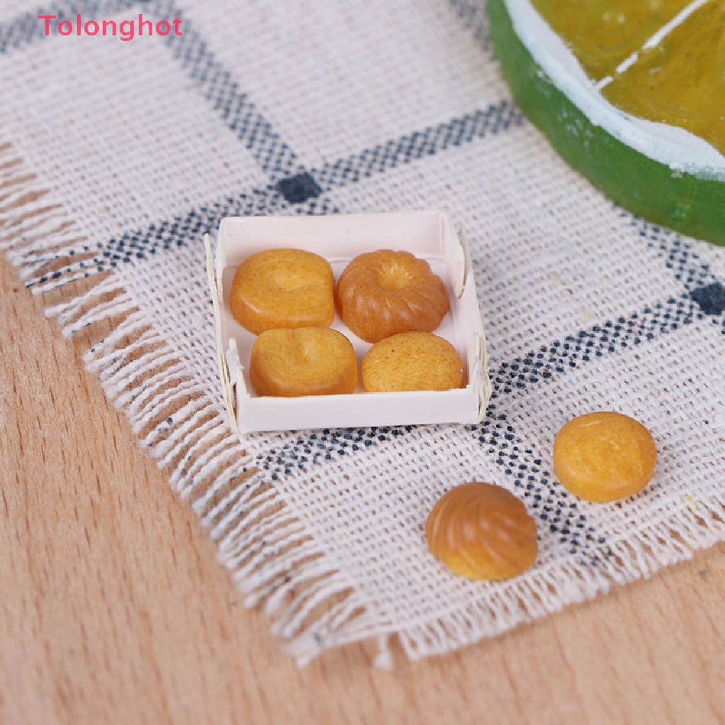 Mô Hình Bánh Quy / Snack Đồ Chơi Trang Trí Nhà Búp Bê