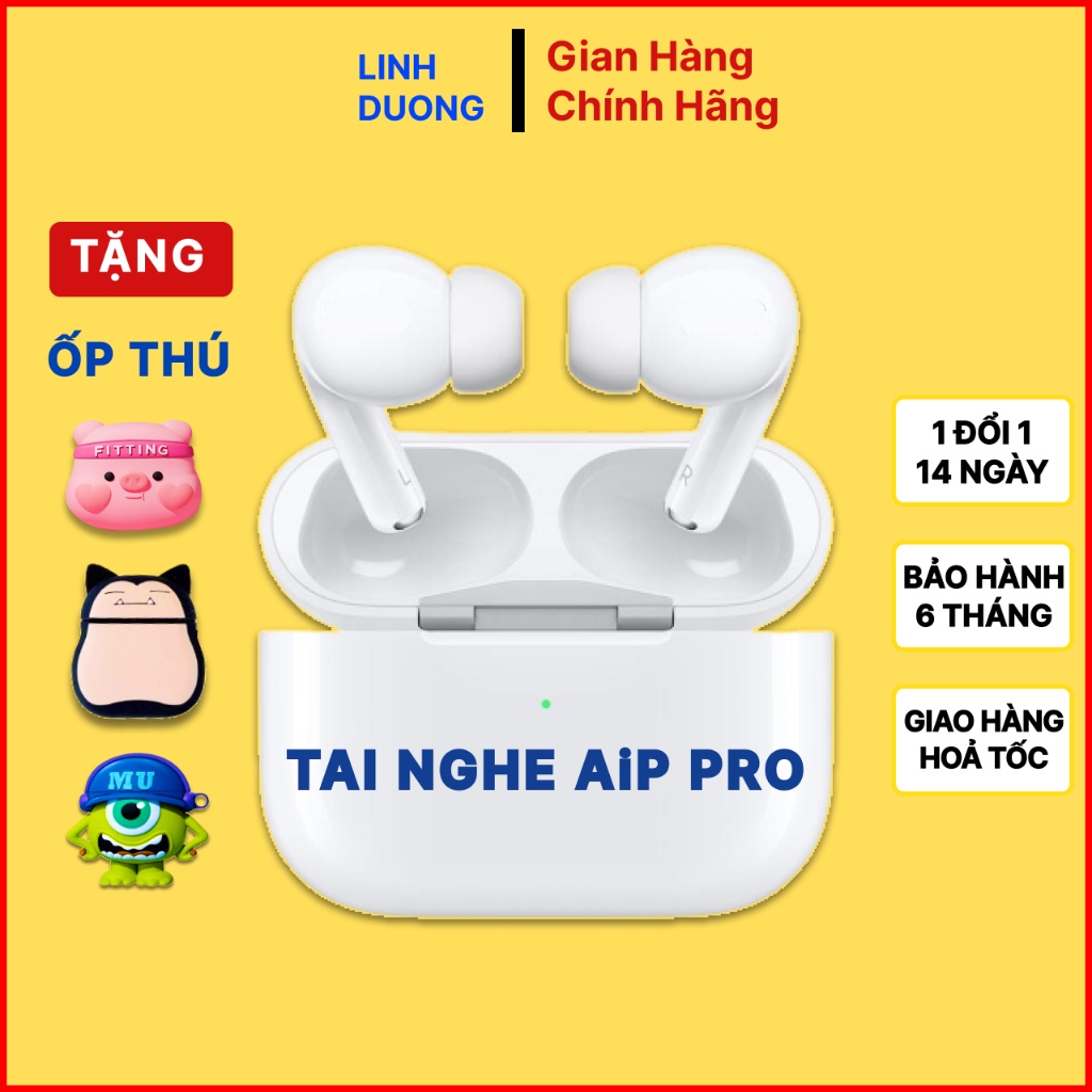 Tai Nghe Bluetooth APro thế hệ mới tiếng động Chuẩn xác định thay tên Bass Căng,míc đàm thoại