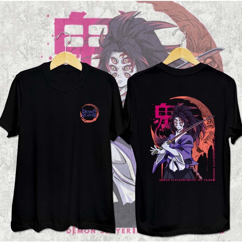 Áo Thun Tay Ngắn Dáng Rộng In Họa Tiết Hoạt Hình Demon Slayer Phong Cách Harajuku Thời Trang Cho Nam Và Nữ Plus