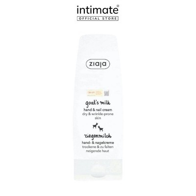 Kem Dưỡng Da Tay Và Móng Goat's Milk ZIAJA Giúp Dưỡng Ẩm Giảm Tình Trạng Khô, Nứt Nẻ Da 80ml