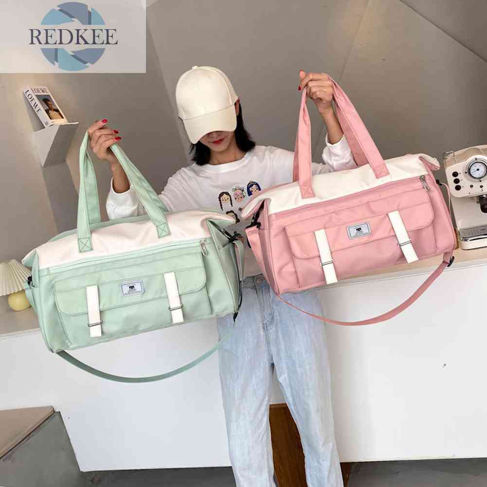 Túi Đựng Đồ Tập Thể Thao Sức Chứa Lớn Chia Ngăn Khô / Ướt Tiện Dụng Cho Nam Và