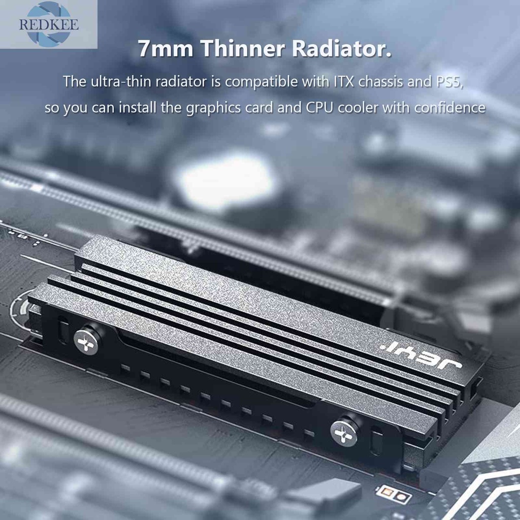 Miếng Đệm Tản Nhiệt M.2 SSD NVME Bằng Silicone Cho ITX Chassis PS5