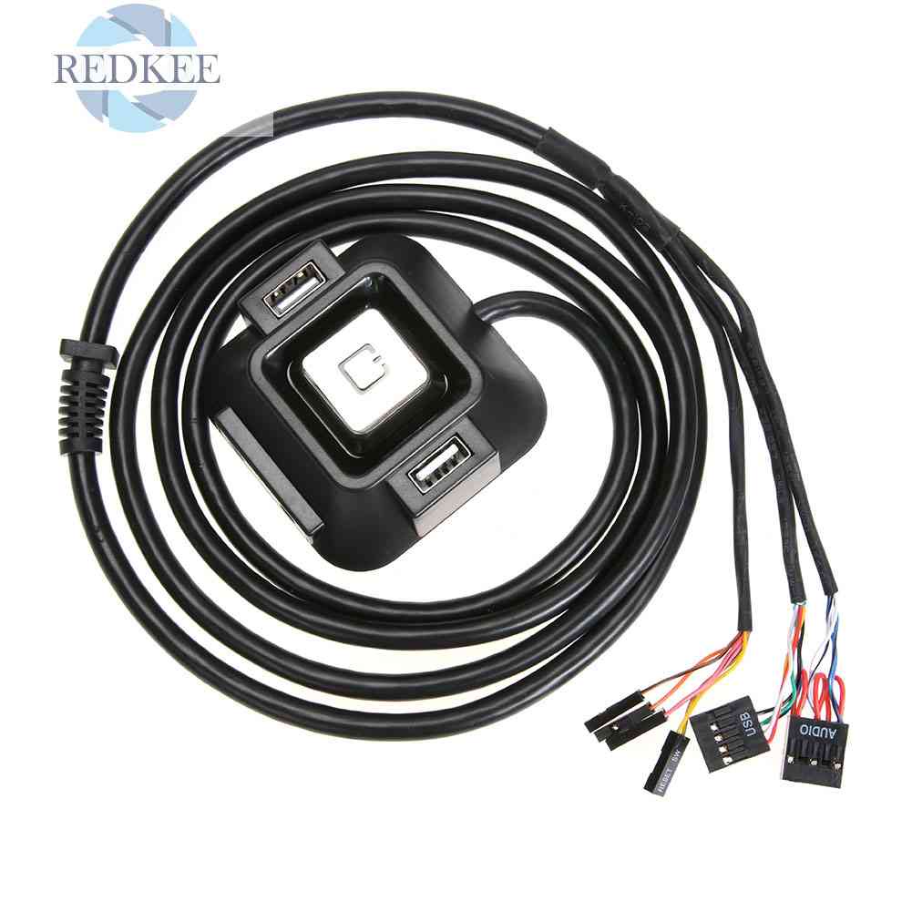 Dây Cáp Nối Dài Hai Cổng USB Cho Máy Tính