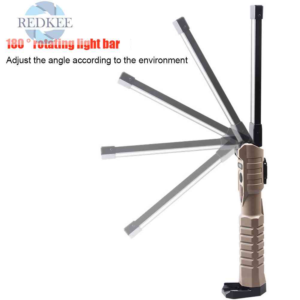 Đèn Pin Hai Mặt COB + XPE LED 400lm Chống Thấm Nước