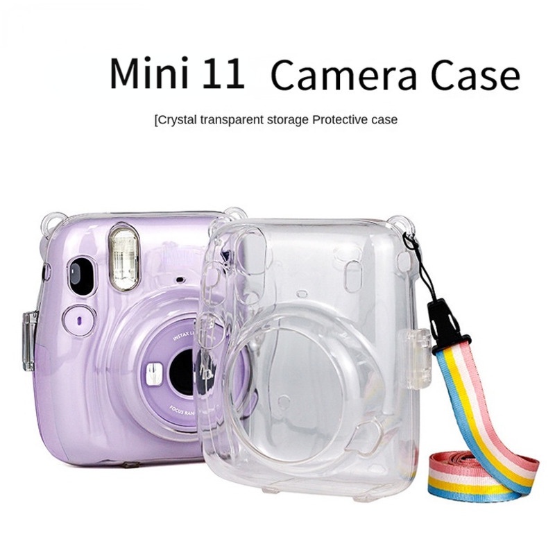 Túi Đựng Máy Ảnh Instax Mini 11 Mini11 Thiết Kế Trong Suốt Tiện Lợi Dễ Sử Dụng