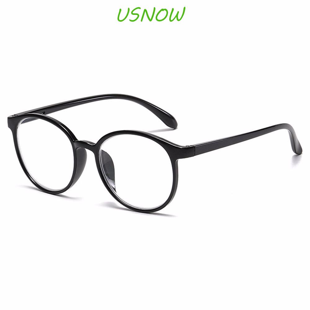 Mắt Kính Gọng Oval Trong Suốt Chống Ánh Sáng Xanh Phong Cách Hàn Quốc Thời Trang Unisex