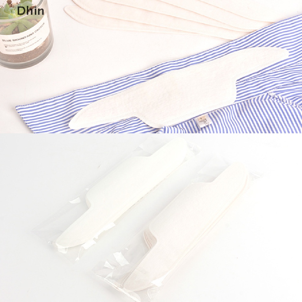 Set 10 Miếng Dán Cổ Áo Sơ Mi Chống Bẩn Dùng Một Lần Tiện Dụng