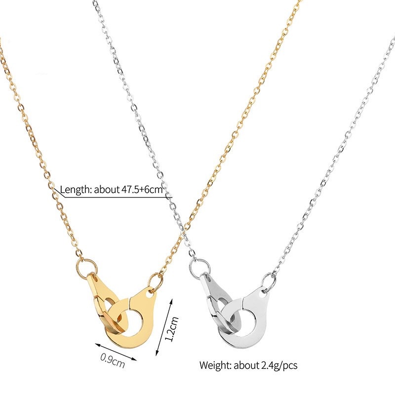 Z Vòng cổ Bằng Thép Titan Không Gỉ Mạ Vàng 24K S925 Phong Cách Hip Hop Cá Tính