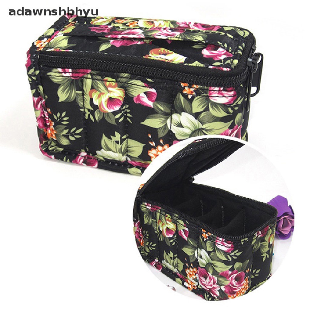 Túi Đựng Lọ Sơn Móng Tay 12 Ngăn Chống Sốc Tiện Dụng Mang Theo Du Lịch