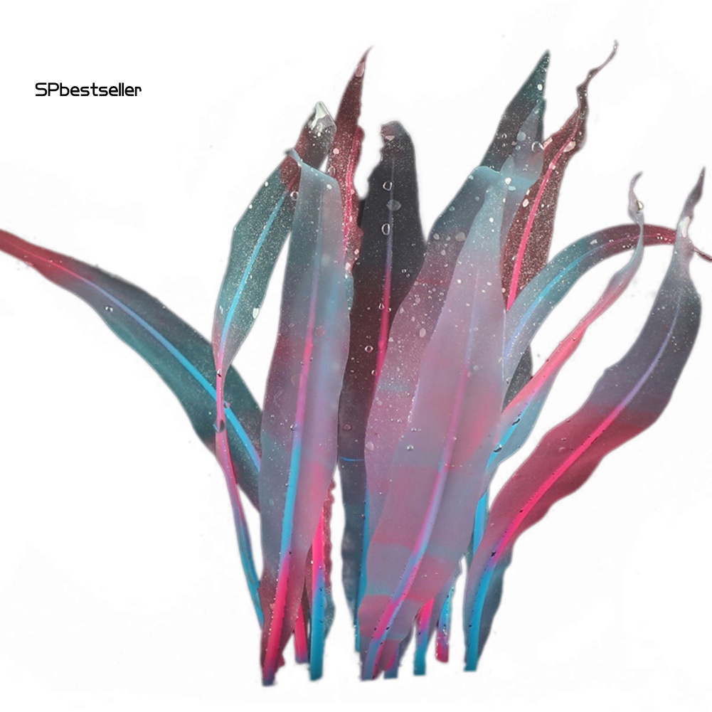 Cây Cảnh Giả Bằng Silicon Mềm Trang Trí Bể Cá