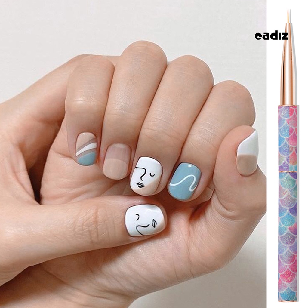 Bút Vẽ Móng Nghệ Thuật Ngòi Mềm Linh Hoạt Siêu Mịn DIY