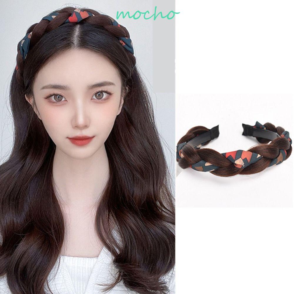 Cài Tóc Giả Bằng Sợi Tổng Hợp Dạng Xoắn Dễ Phối Đồ Phong Cách Bohemian