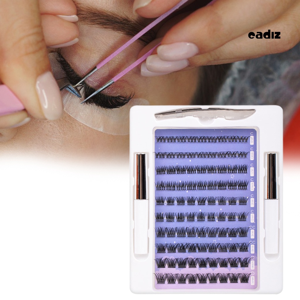 1 Bộ Lông Mi Giả Hiệu Ứng 3D Mềm Mại Trang Trí Hình Đuôi Cá Cho Nữ