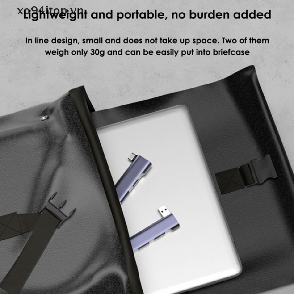 Bộ Chia Cổng USB 3.0 5Gbps Type-C Tốc Độ Cao 4 Trong 1 Tiện Dụng Cho Máy Tính