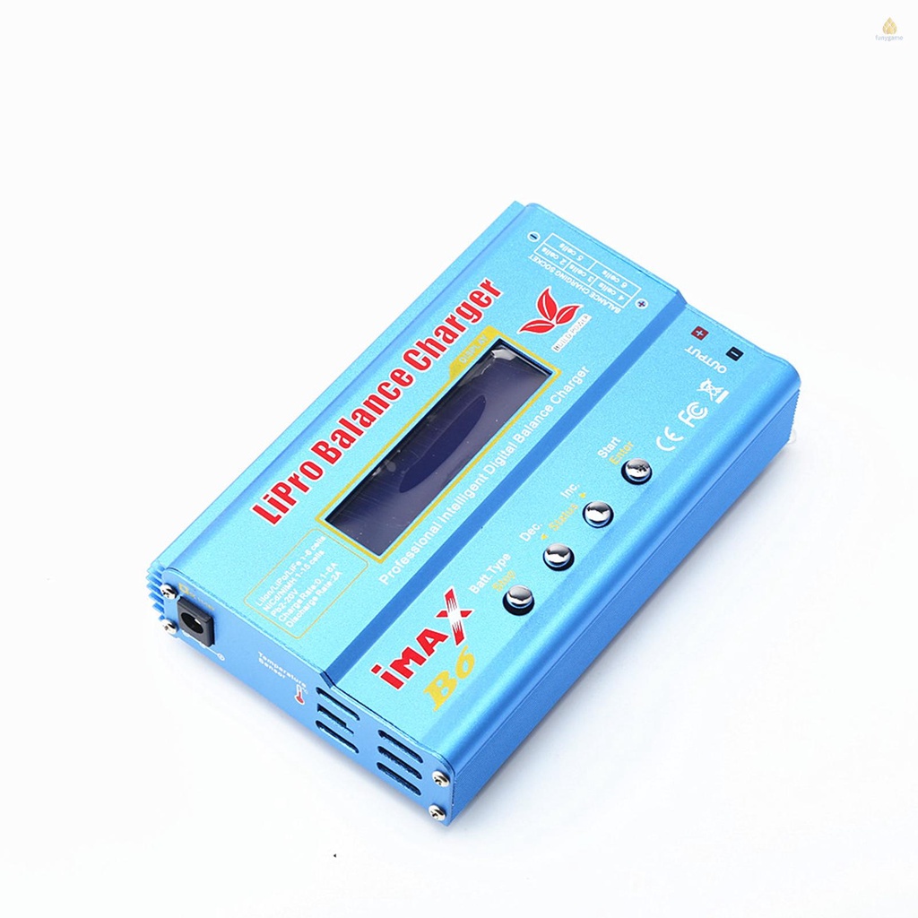 Bộ Sạc / Sạc Cân Bằng B6 Mini Đa Năng AC / DC Cho Pin LiPo Li-ion LiFe NiCd NiMH Pb RC