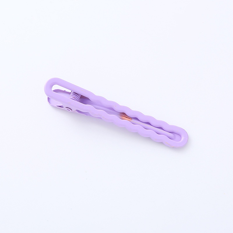 Kẹp Tóc Màu Trơn Phong Cách Hàn Quốc Thời Trang