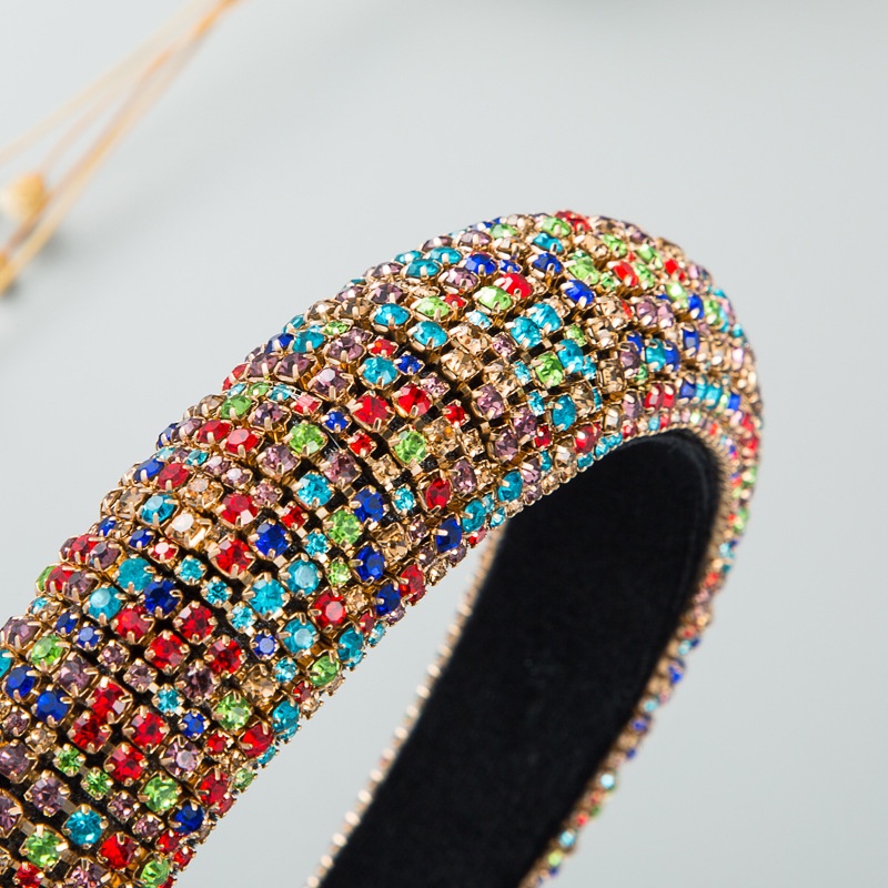 Băng Đô Cài Tóc Đính Đá Zircon Sang Trọng Cho Nữ