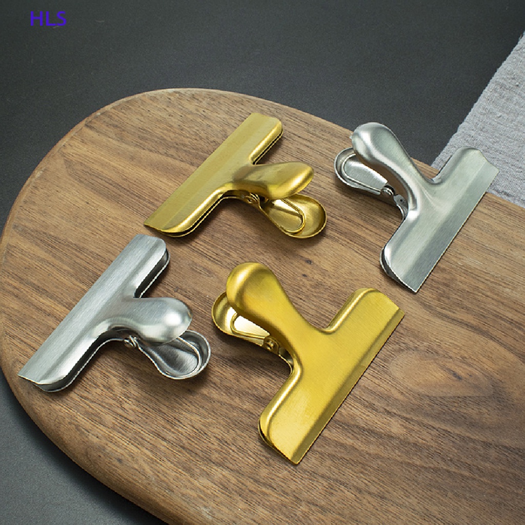 Kẹp Giấy Bằng Kim Loại Thiết Kế Xinh Xắn Tiện Dụng Cho Trường Học / Văn Phòng