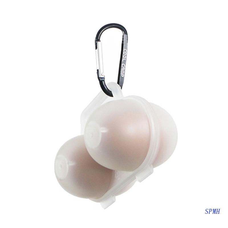 Hộp Đựng Trứng 2 Tầng Siêu Trong Suốt Tiện Dụng Mang Theo Du Lịch Dã Ngoại