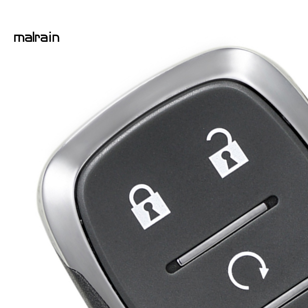 Vỏ Bọc Chìa Khóa Điều Khiển Từ Xa 5 Nút Màu Đen Gọn Nhẹ Cho Chevrolet Equinox 2021