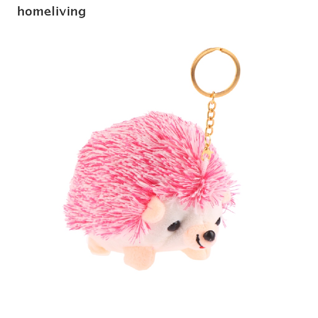 Móc Khóa Hình Nhím Nhồi Bông 12CM Nhiều Màu Sắc Dễ Thương