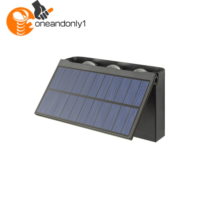 Đèn Led 6 Bóng Sử Dụng Năng Lượng Mặt Trời 5v Treo Tường Trang Trí Sân Vườn