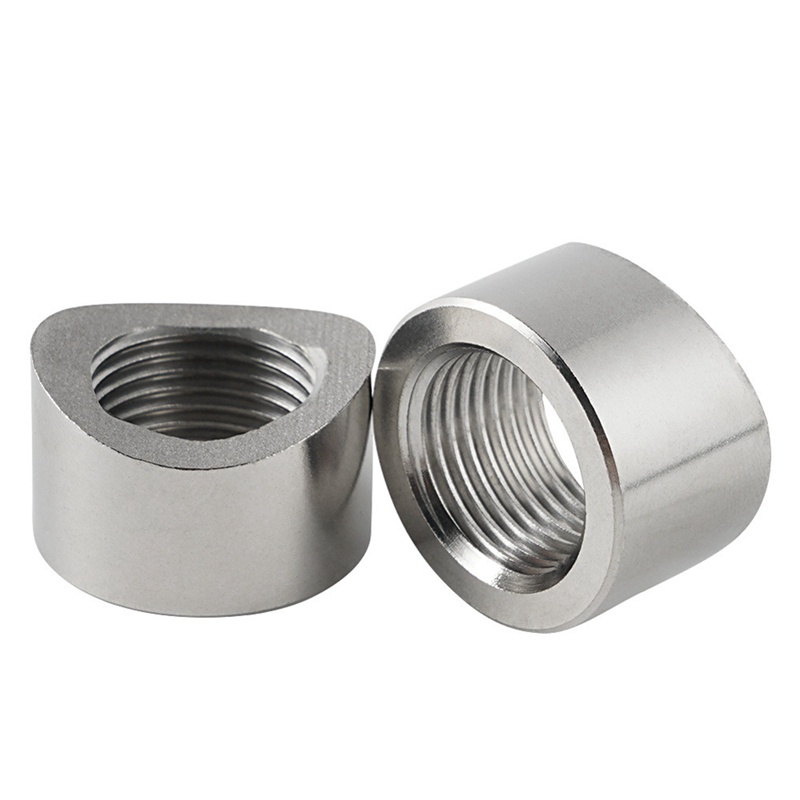 Set 4 Đai Ốc Cảm Biến Oxy Bằng Inox 304 Tiêu Chuẩn M18 X 1.5