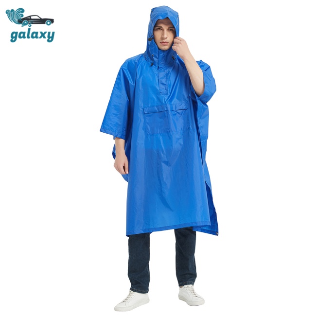 Galaxy Áo Mưa Chống Thấm Nước Có Mũ Trùm Tiện Dụng Cho Các Hoạt Động Ngoài Trời
