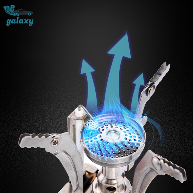 Galaxy Bếp Gas Mini Bằng Thép Không Gỉ Có Thể Gấp Gọn Tiện Dụng Khi Đi Cắm Trại