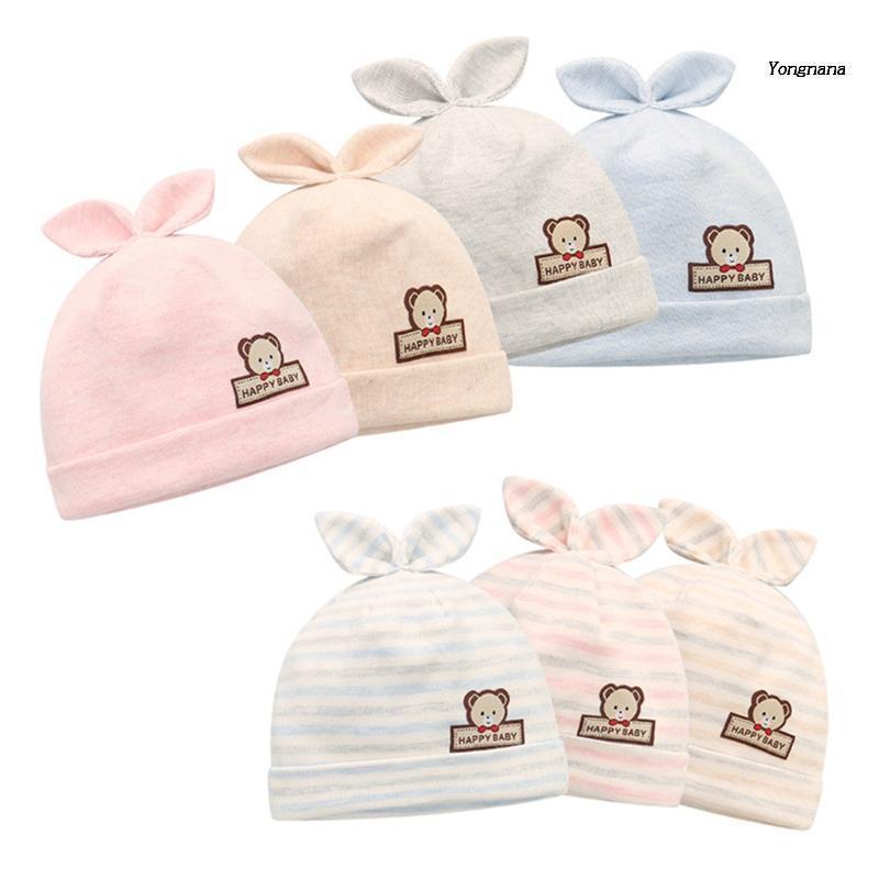 Mũ Turban Cotton Mềm Mại Thời Trang Xuân Hè Cho Bé