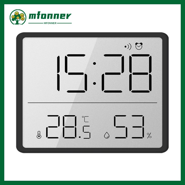 Đồng Hồ Báo Thức Kỹ Thuật Số Màn Hình Lcd Đa Năng