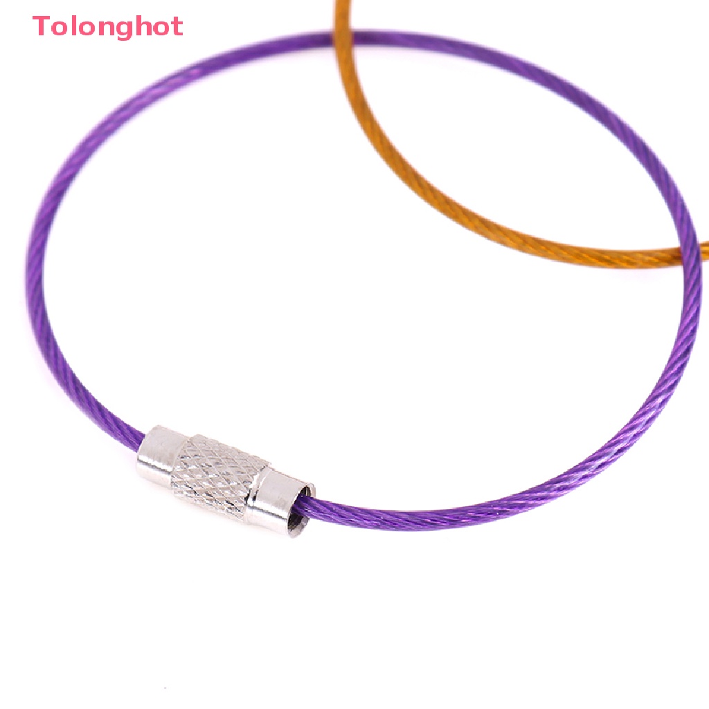 Set 10 Vòng Inox 1.5 * 150mm Móc Khóa Tiện Dụng