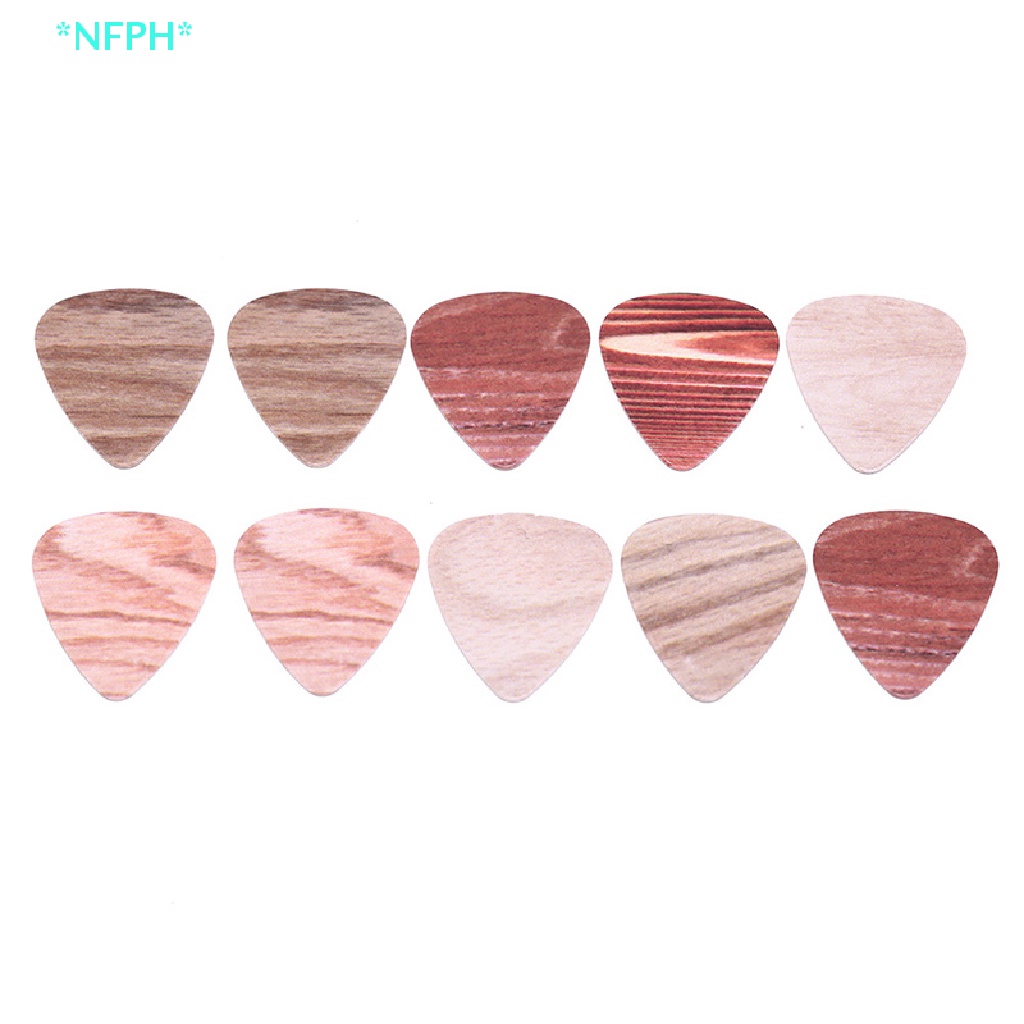 Bộ 10 Miếng Gảy Đàn Ghi Ta Dày 0.46 / 0.71 / 1.0mm Mới