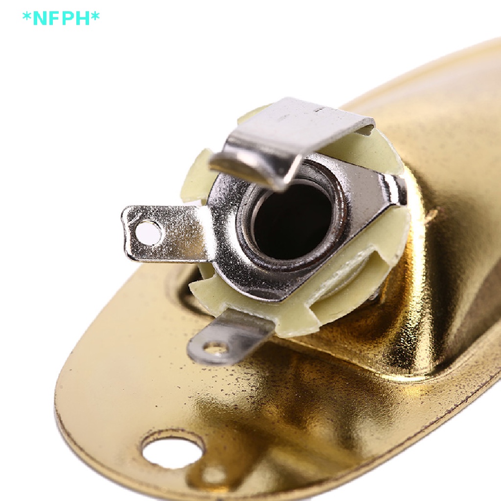 Phích Cắm Đầu Ra 1 / 4 &quot;Chuyên Dụng Dành Cho Đàn Guitar Điện Mới Áo Thun Thiết Kế Mới Năng Động Thời Trang