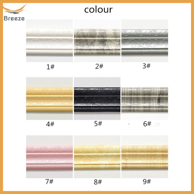 Sticker Xốp 3D Tự Dính Chống Thấm Nước Chống Va Chạm Tiện Dụng