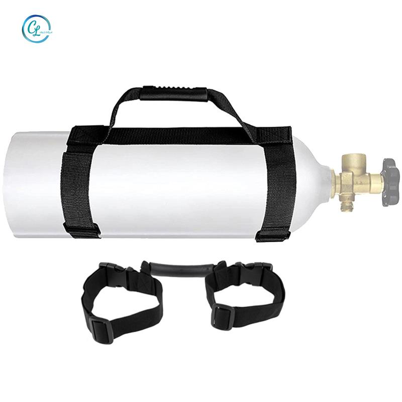 1 Giá Đỡ Bình Khí Lặn Có Quai Cầm Hình Trụ Có Thể Điều Chỉnh