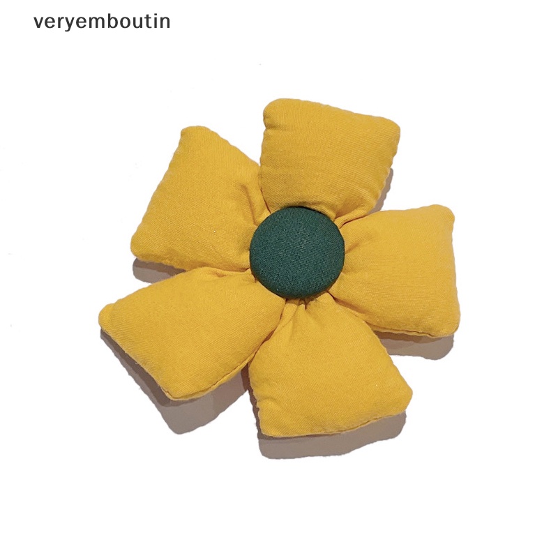 1 Kẹp Tóc Hình Hoa Hướng Dương / Cá Mập Phong Cách Đơn Giản Cho Nữ