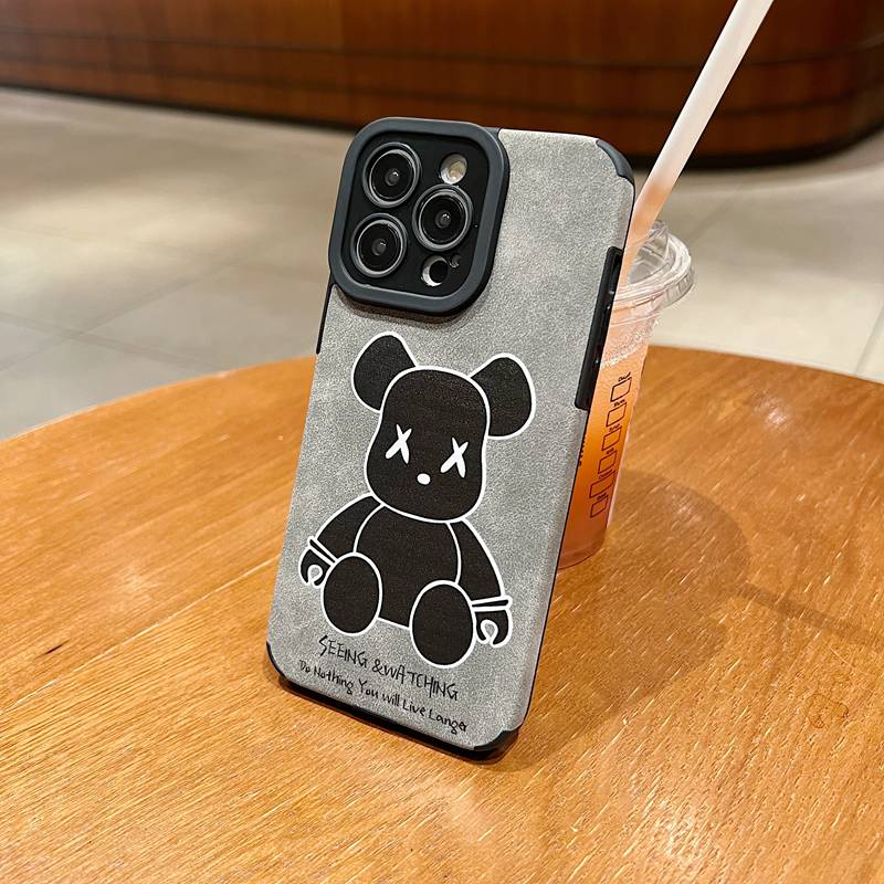 Ốp Điện Thoại Da Mềm In Hình Kaws Cho IPhone 7 8 14 Plus 7 + 8 + X XR SE 2020 XS Max 11 12 13 14 Pro Max