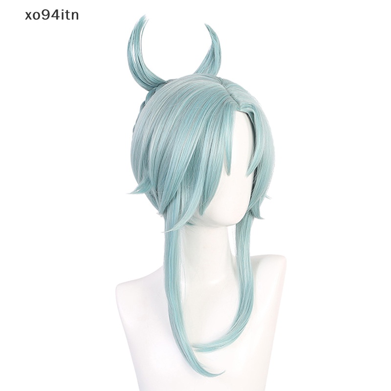 Tóc Giả Thẳng Chịu Nhiệt Hóa Trang Nhân Vật Genshin Va Chạm