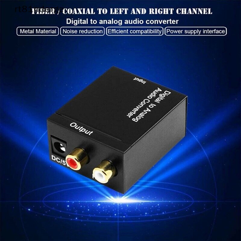 Bộ Chuyển Đổi Quang Học Toslink Digital Sang Ana RCA L / R n