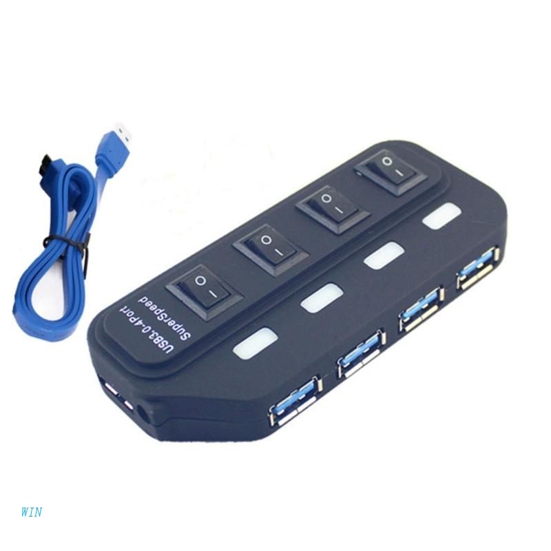 Đầu Nối USB 3.0 Mở Rộng Nhiều Giao Diện Có Công Tắc Nguồn