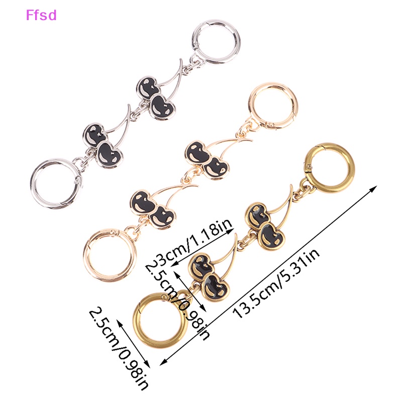 {Ffsd} Dây Xích Nối Dài Túi Xách Đeo Vai / Đeo Chéo Hình Quả Cherry Thay Thế Được