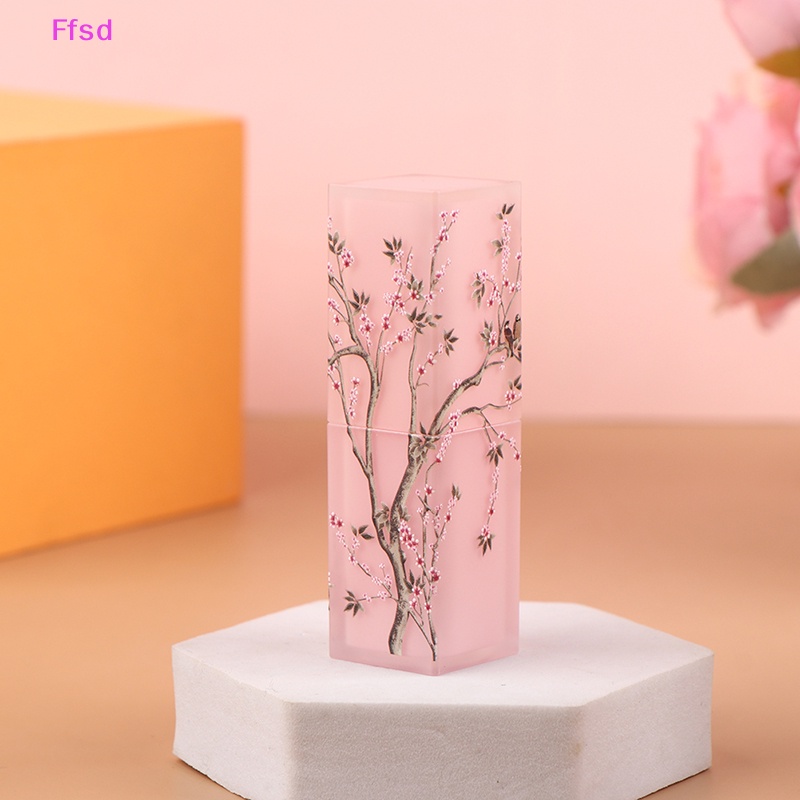 {Ffsd} Hộp Rỗng Đựng Son Dưỡng Môi 3D Có Thể Nạp Đầy Lại Dùng Khi Đi Du Lịch * Bán Chạy