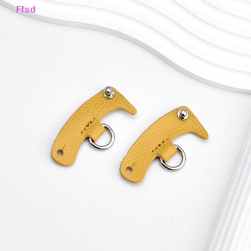 1 Bộ Dây Đeo Túi Xách Mini Bằng Da Không Đục Lỗ