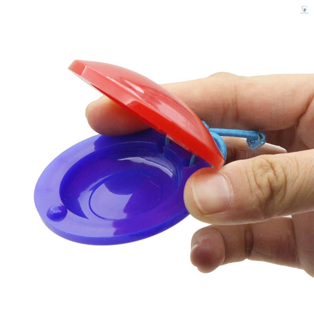 Set 2 Nhạc Cụ Castanet Bằng Ngón Tay Dành Cho Trẻ Em