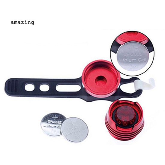 Đèn LED Hậu Cảnh Báo An Toàn 3 Chế Độ Cho Xe Đạp