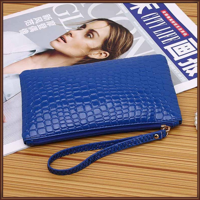 Ví Đựng Điện Thoại Màu Trơn Thời Trang Cho Nữ